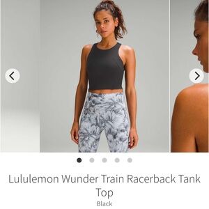 Lululemon wunder train racer back tank - New with tags